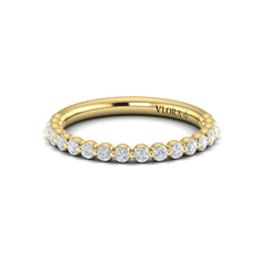 Matching Band for Floating Halo Round Engagement Ring