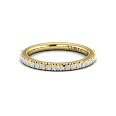Matching Band for Classic French Pave Engagement Ring