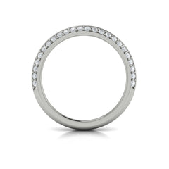 Matching Band for Harmony Hidden Halo Engagement Ring