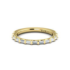 Matching Band for Shining Baguette Band Engagement Ring