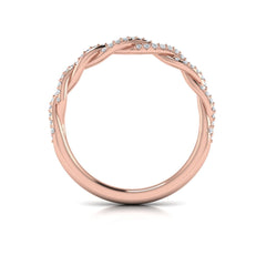 Matching Band for Entwined Engagement Ring