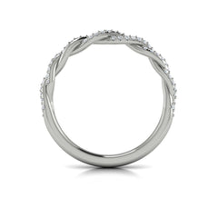 Matching Band for Entwined Engagement Ring