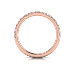 Matching Band for Woven Pave Round Diamond Engagement Ring