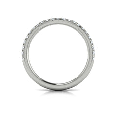 Matching Band for Woven Pave Round Diamond Engagement Ring