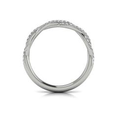Matching Band for Woven Strands Engagement Ring