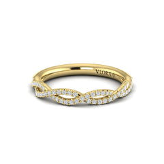 Matching Band for Woven Strands Engagement Ring