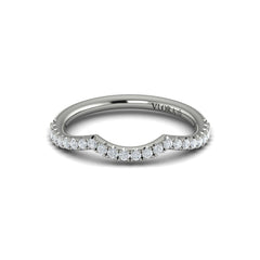 Matching Band for Entwined Hidden Halo Engagement Ring