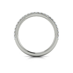 Matching Band for Entwined Oval Hidden Halo Engagement Ring