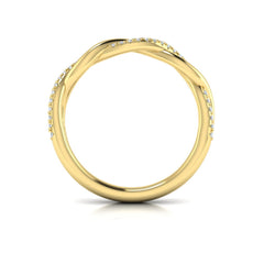 Matching Band for Harmony Oval Diamond Engagement Ring