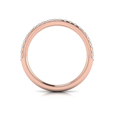 Matching Band for Entwined Round Diamond Engagement Ring