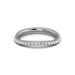 Matching Band for Entwined Round Diamond Engagement Ring