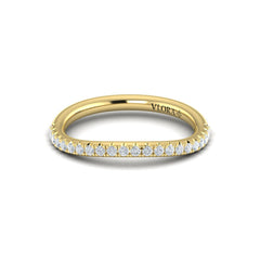 Matching Band for Entwined Round Diamond Engagement Ring