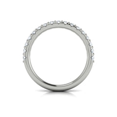 Matching Band for Bold Cathedral Round Diamond Engagement Ring