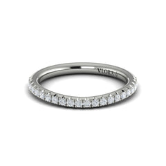 Matching Band for Dramatic Cathedral Hidden Halo Engagement Ring