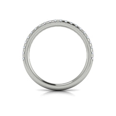 Matching Band for Dramatic Cathedral Hidden Halo Engagement Ring