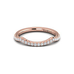 Matching Band for Entwined Round Engagement Ring