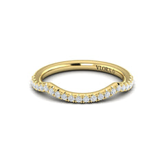Matching Band for Entwined Round Engagement Ring