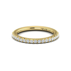 Matching Band for Cathedral Arch Double Halo Round Engagement Ring
