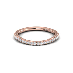 Matching Band for Corsage Halo Oval Engagement Ring