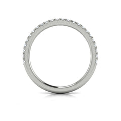 Matching Band for Corsage Halo Oval Engagement Ring