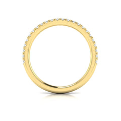 Matching Band for Corsage Halo Oval Engagement Ring