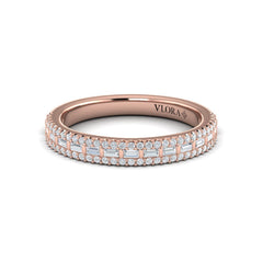 Matching Band for Grand Cathedral Oval Diamond Engagement Ring