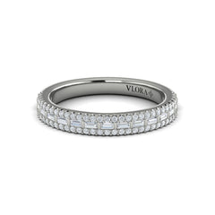 Matching Band for Grand Cathedral Oval Diamond Engagement Ring