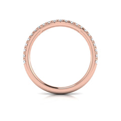 Matching Band for Enchanted Vine Oval Hidden Halo Engagement Ring