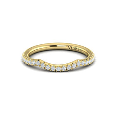 Matching Band for Enchanted Vine Oval Hidden Halo Engagement Ring