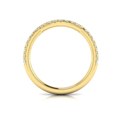 Matching Band for Enchanted Vine Oval Hidden Halo Engagement Ring