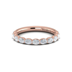 Matching Band for Graceful Round Diamond Engagement Ring