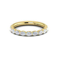 Matching Band for Graceful Round Diamond Engagement Ring