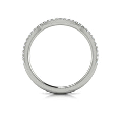 Matching Band for Entwined Halo Round Engagement Ring
