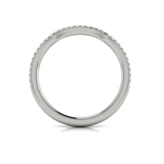 Matching Band for Entwined Euro Halo Round Engagement Ring
