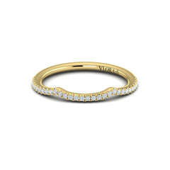 Matching Band for Entwined Euro Halo Round Engagement Ring