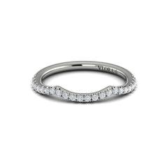 Matching Band for Entwined Oval Halo Engagement Ring
