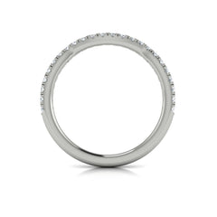 Matching Band for Entwined Oval Halo Engagement Ring