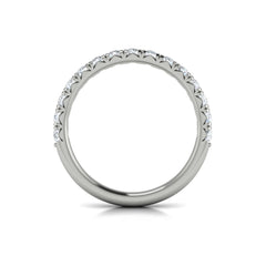Matching Band for French Cathedral Round Diamond Engagement Ring