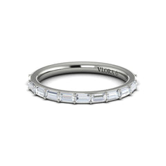 Matching Band for Serenity Oval Hidden Halo Engagement Ring
