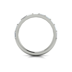 Matching Band for Serenity Oval Hidden Halo Engagement Ring