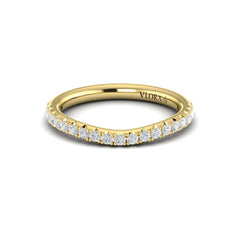 Matching Band for Timeless Halo Split Shank Oval Engagement Ring