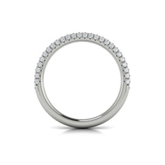 Matching Band for Splendid Cathedral Split Shank Oval Engagement Ring