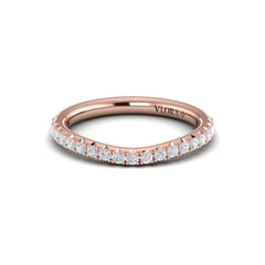 Matching Band for Elegant Halo Emerald Cut Engagement Ring