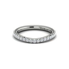 Matching Band for Elegant Halo Emerald Cut Engagement Ring