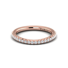 Matching Band for Elegant Oval Modern Vintage Engagement Ring