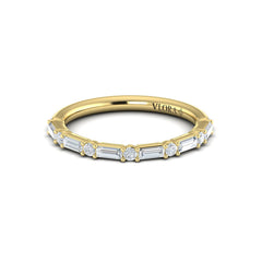 Matching Band for Extravagant Round Engagement Ring
