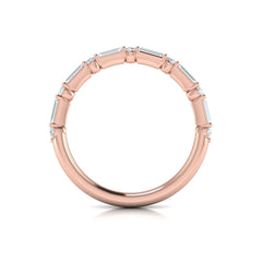 Matching Band for Crowned Engagement Ring