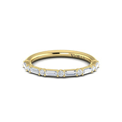 Matching Band for Crowned Engagement Ring