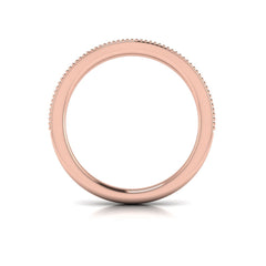 Matching Band for Intricate Hidden Halo Engagement Ring