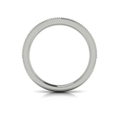 Matching Band for Intricate Hidden Halo Engagement Ring